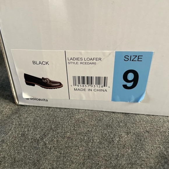 DV Dolce Vita Cedar Ladies Loafer, Black, Various Sizes - Picture 7 of 7